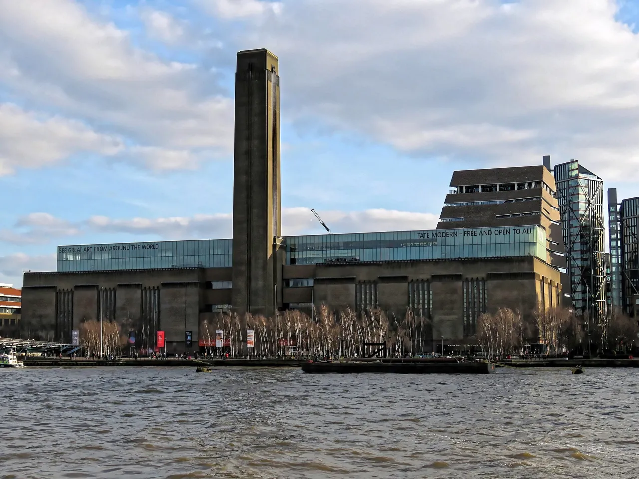 Exterior view of Tate Modern