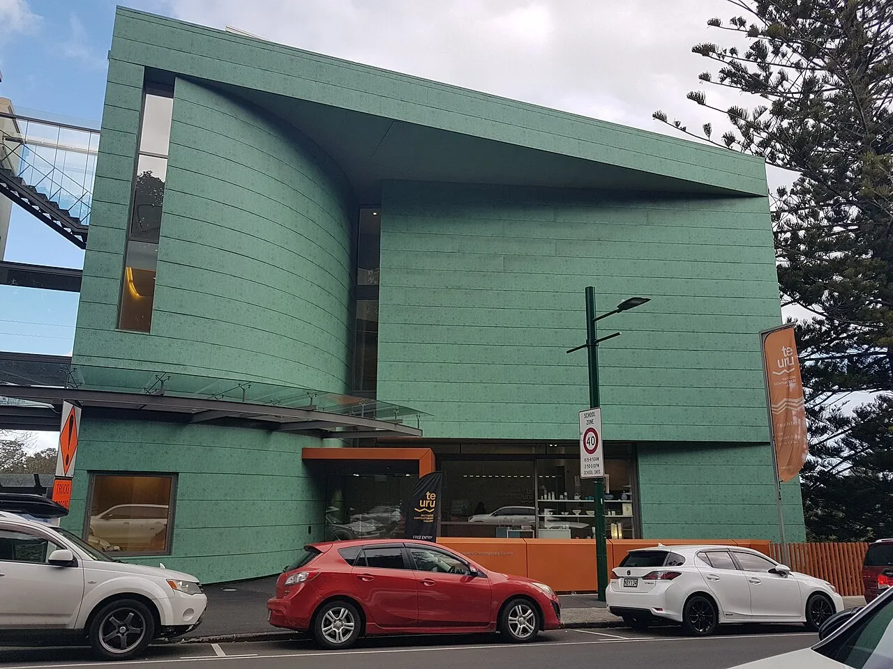 Exterior view of Te Uru Waitākere Contemporary Gallery