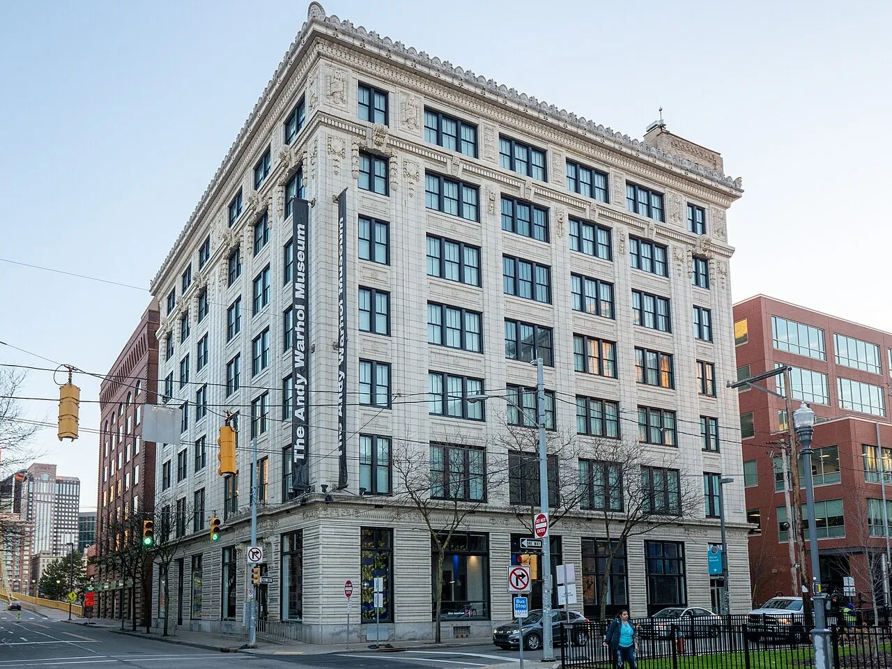 Exterior view of The Andy Warhol Museum