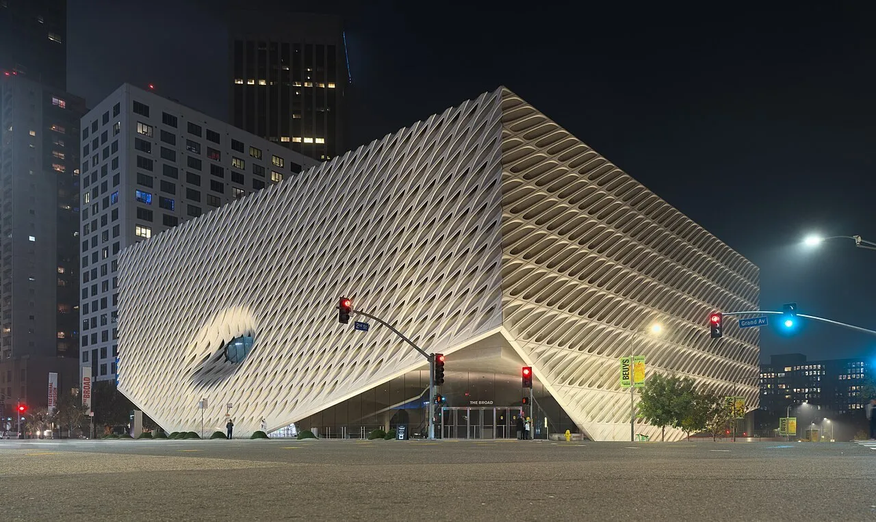 Exterior view of The Broad