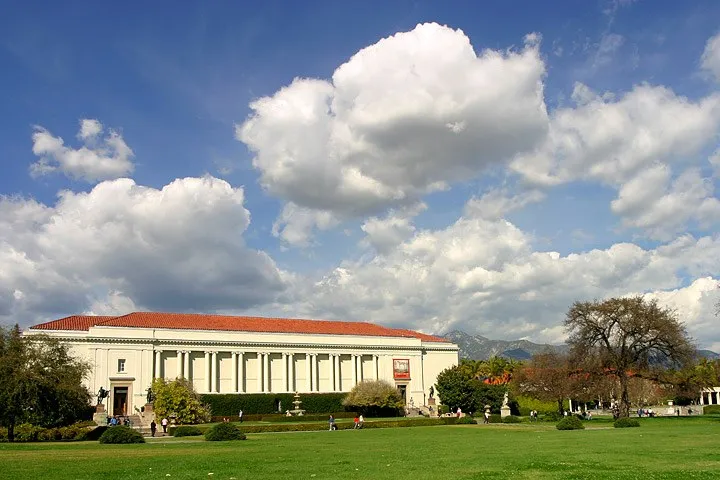 Exterior view of The Huntington Library, Art Museum, and Botanical Gardens