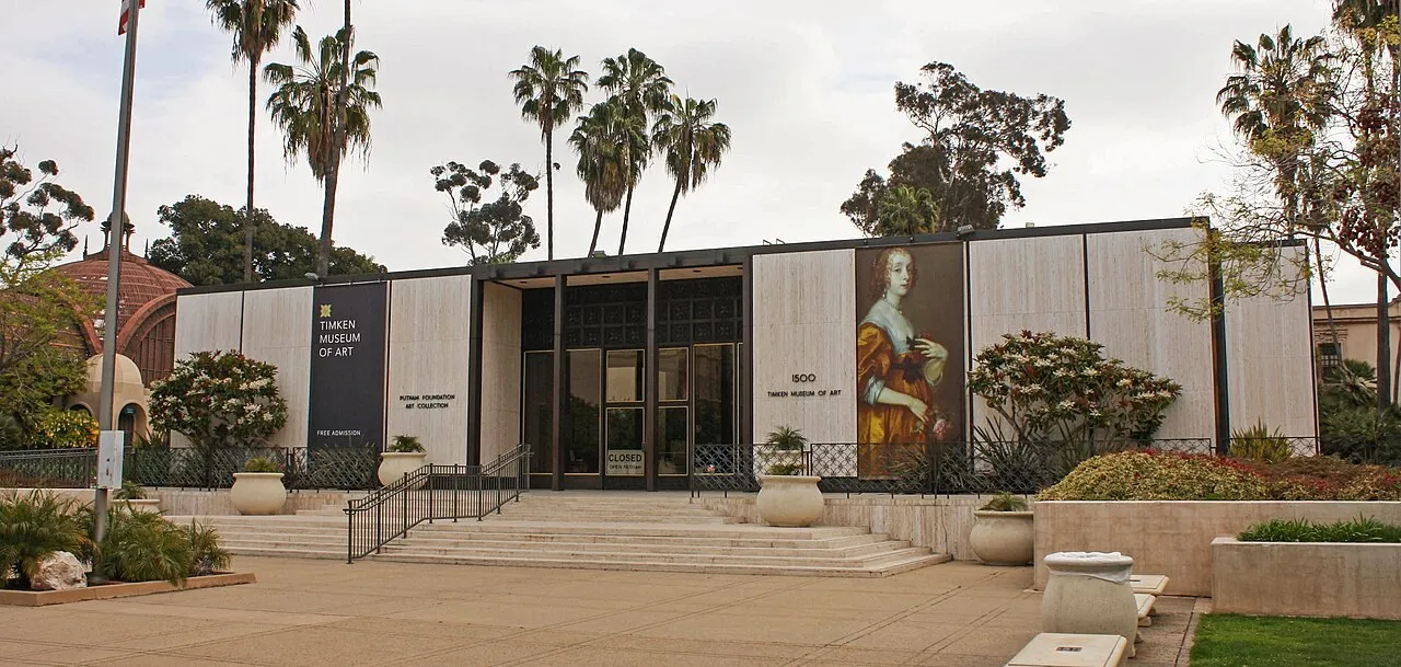 Exterior view of Timken Museum of Art