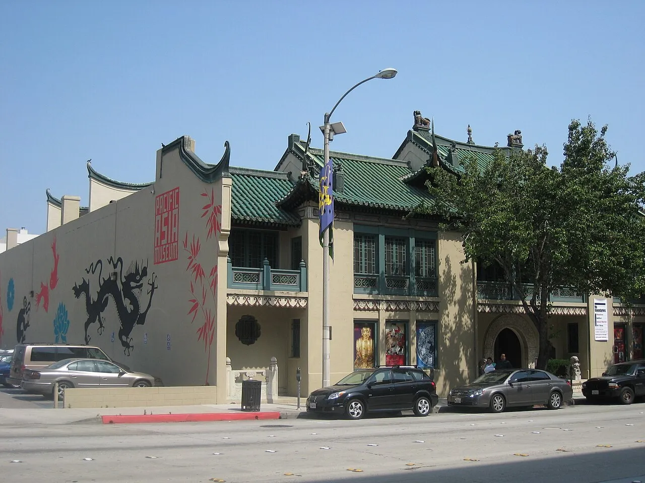 Exterior view of USC Pacific Asia Museum