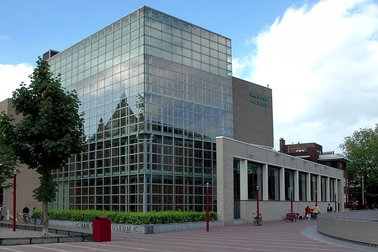 Exterior view of Van Gogh Museum