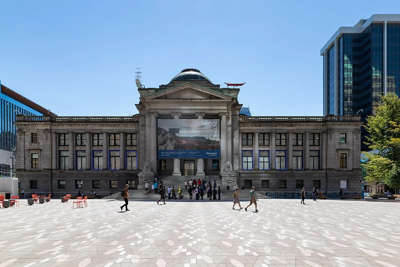 Exterior view of Vancouver Art Gallery