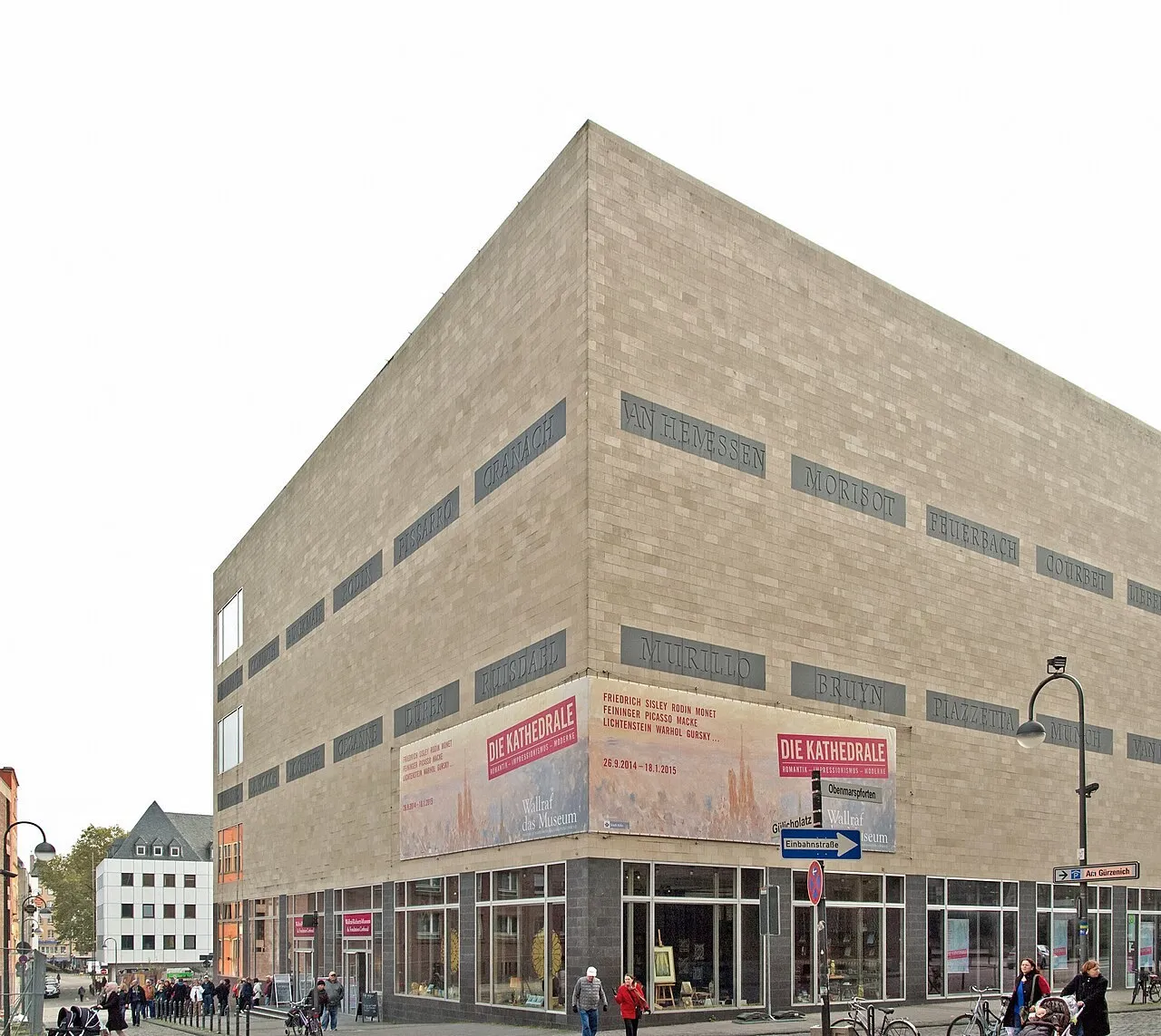 Exterior view of Wallraf-Richartz-Museum