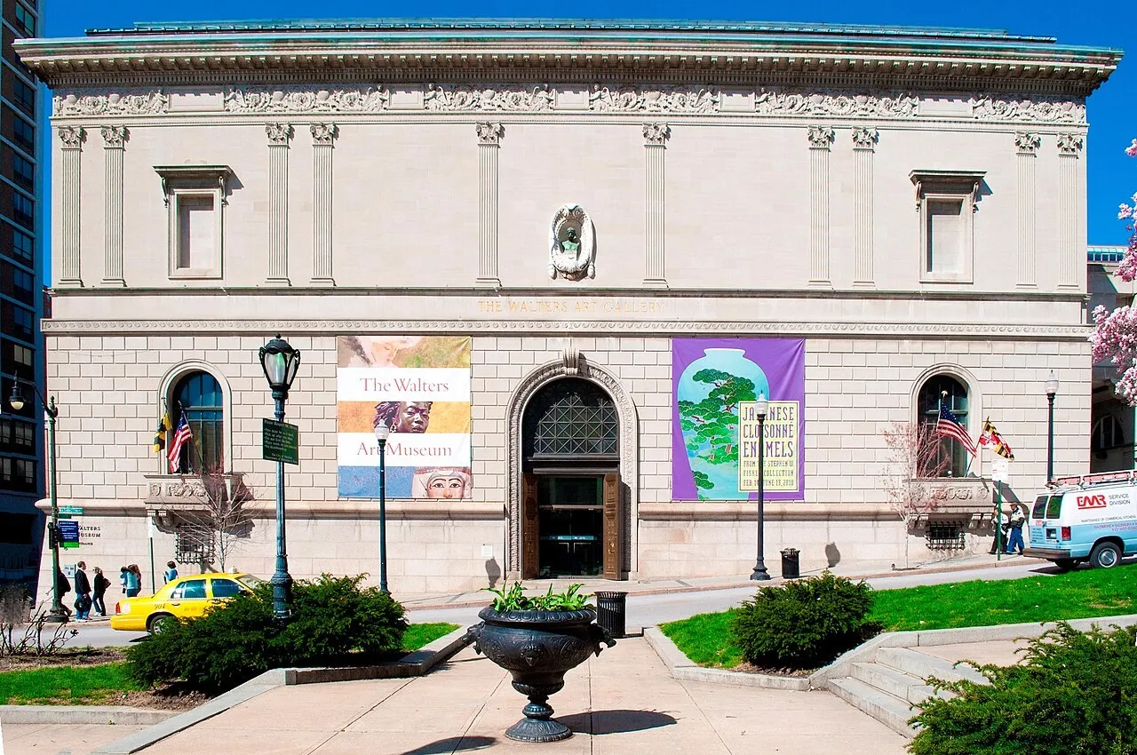 Exterior view of Walters Art Museum