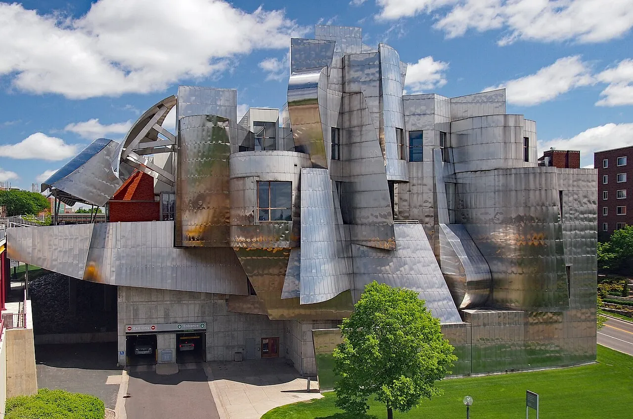 Exterior view of Weisman Art Museum