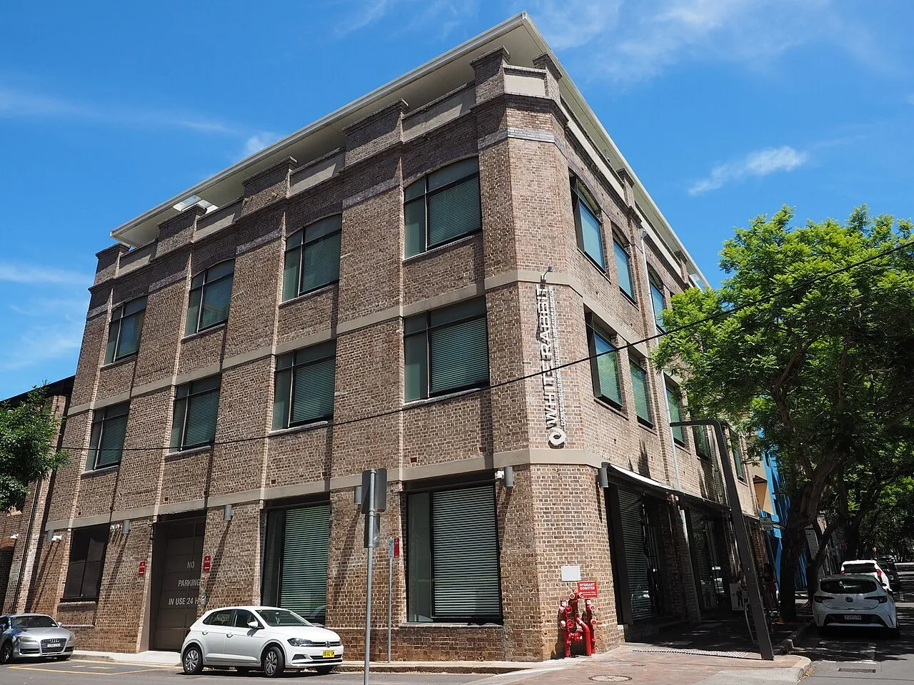 Exterior view of White Rabbit Gallery