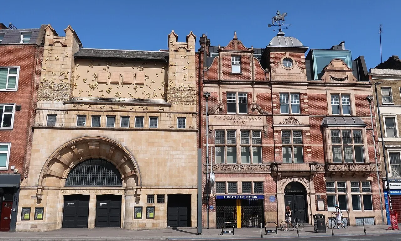 Exterior view of Whitechapel Gallery