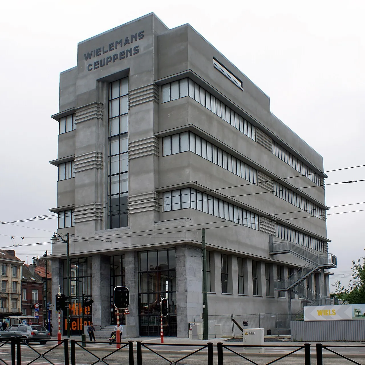 Exterior view of WIELS Contemporary Art Centre