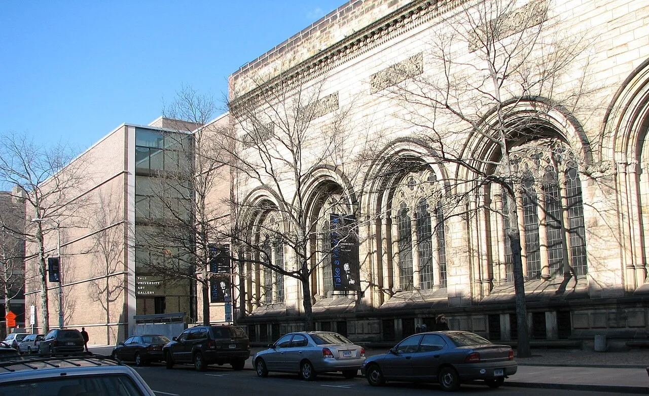 Exterior view of Yale University Art Gallery