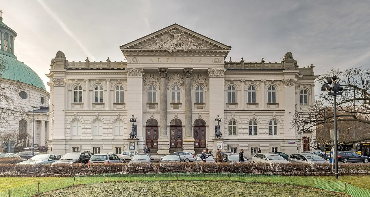 Exterior view of Zachęta National Gallery of Art